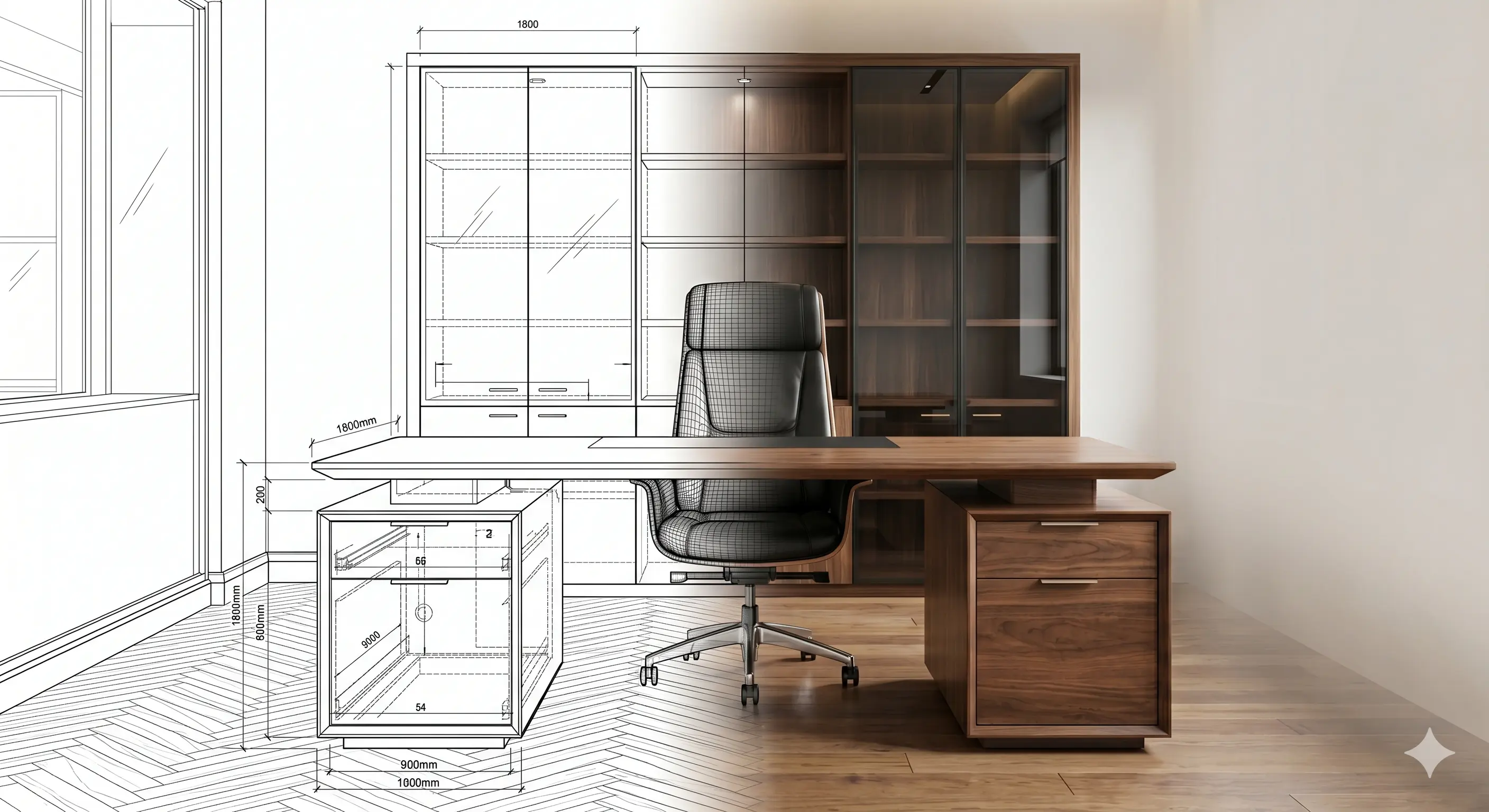 Ambiente comercial planejado Plennus